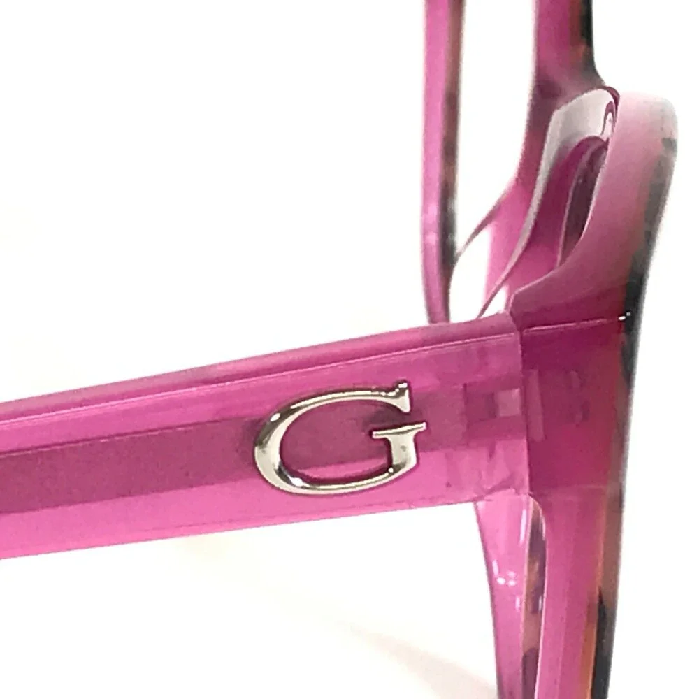 Guess Eyeglasses Frames GU2541 074 Clear Pink Brown Tortoise Cat Eye 54-17-135